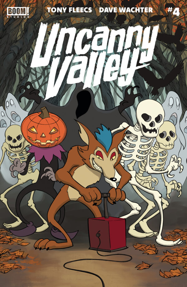 UNCANNY VALLEY #4 Dave Wachter cover A