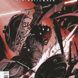 STAR WARS: DARTH MAUL BLACK WHITE & RED #3: Paulo Siqueira cover B