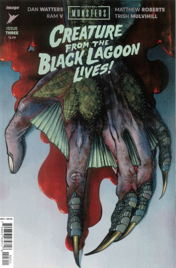 UNIVERSAL MONSTERS: CREATURE FROM THE BLACK LAGOON #3: Matthew Roberts cover A