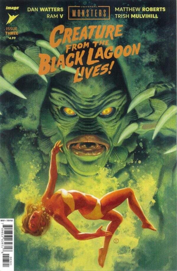 UNIVERSAL MONSTERS: CREATURE FROM THE BLACK LAGOON #3: Julian Totino Tedesco cover B