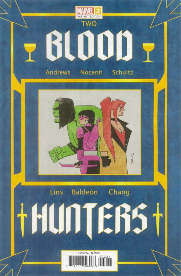 BLOOD HUNTERS (BLOOD HUNT) #2: Declan Shalvey Book Cover cover B