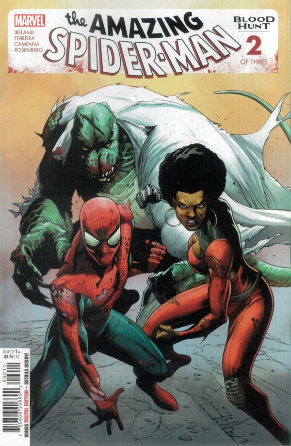 AMAZING SPIDER-MAN: BLOOD HUNT #2: Marcelo Ferreria cover A