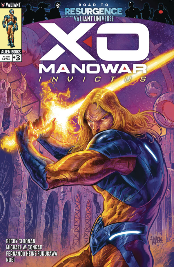 X-O MANOWAR: INVICTUS #3 Guillermo Fajardo cover A