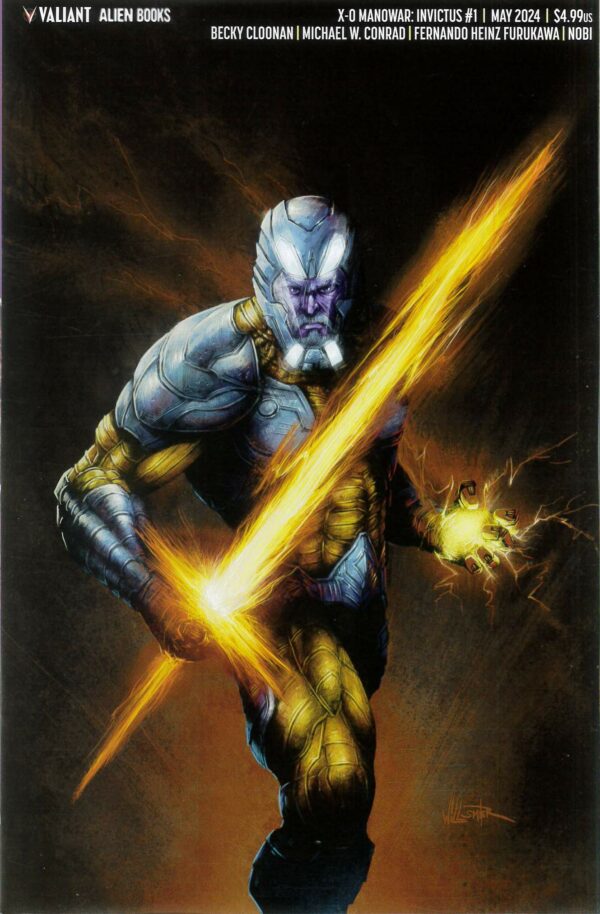 X-O MANOWAR: INVICTUS #1: Toby Willsmer virgin cover D