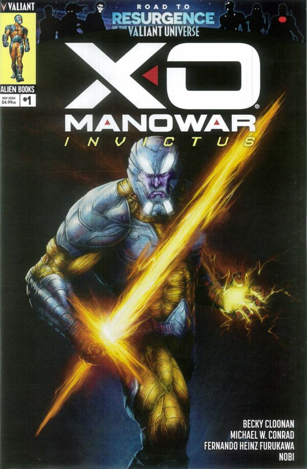 X-O MANOWAR: INVICTUS #1: Toby Willsmer cover B