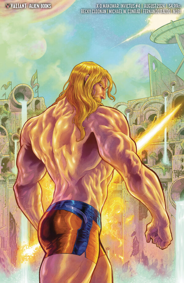 X-O MANOWAR: INVICTUS #4: Guillermo Fajardo Swimsuit cover B