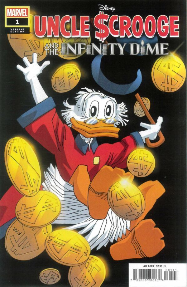 UNCLE SCROOGE: INFINITY DIME #1: Frank Miller cover D