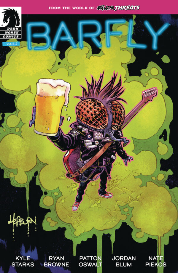FROM THE WORLD OF MINOR THREATS: BARFLY #2 Scott Hepburn cover A