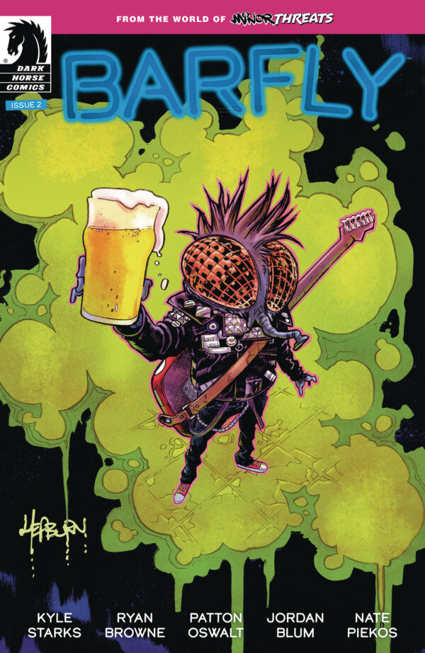 FROM THE WORLD OF MINOR THREATS: BARFLY #2 Scott Hepburn Foil cover C