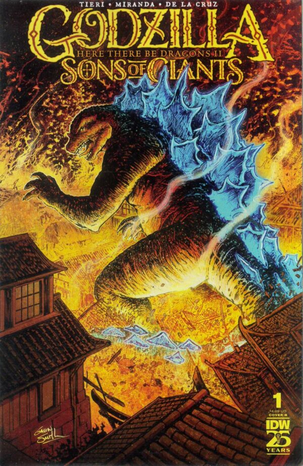 GODZILLA: HERE THERE BE DRAGONS II: SONS OF GIANTS #1: Gavin Smith cover B