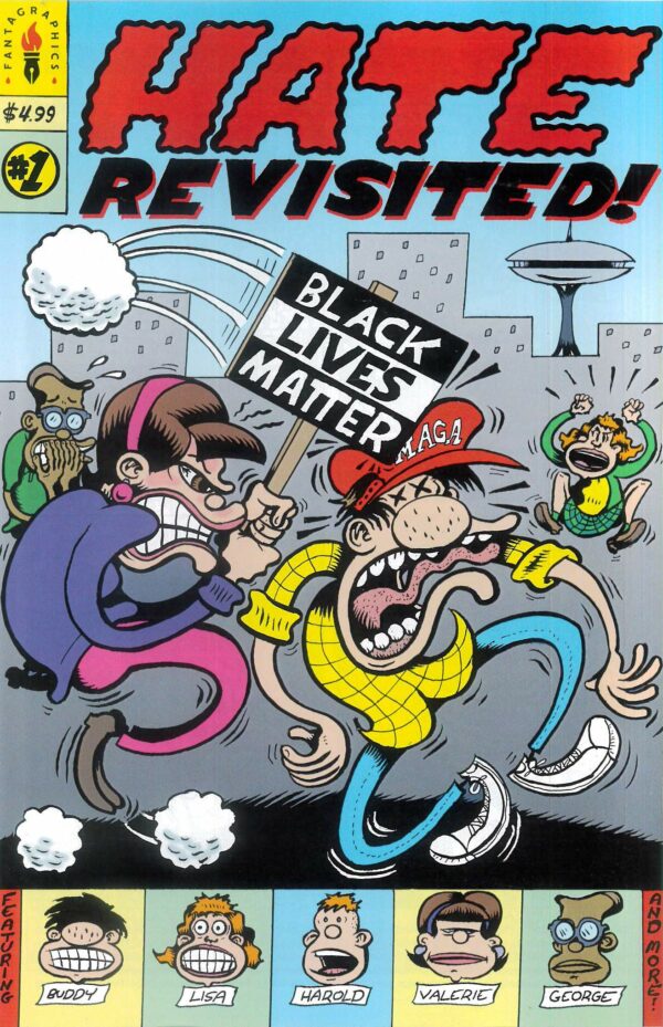 HATE REVISITED #1: Peter Bagge cover A