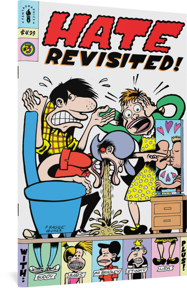 HATE REVISITED #3 Peter Bagge cover A