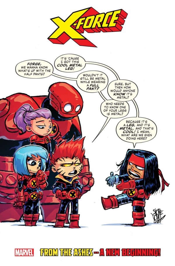 X-FORCE (2024 SERIES) #1 Skottie Young Babies cover D