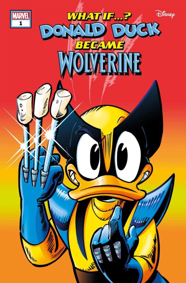 WHAT IF: DONALD DUCK BECAME WOLVERINE #1 Giada Perissinotto cover A
