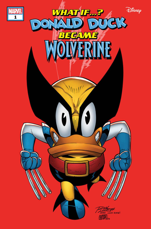 WHAT IF: DONALD DUCK BECAME WOLVERINE #1 Ron Lim cover D