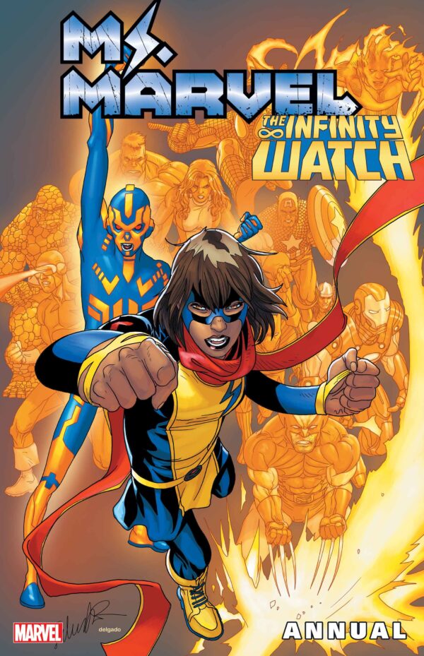 MS. MARVEL ANNUAL (2024 SERIES) #1 Salvador Larroca cover A (Infinity Watch Part Four)
