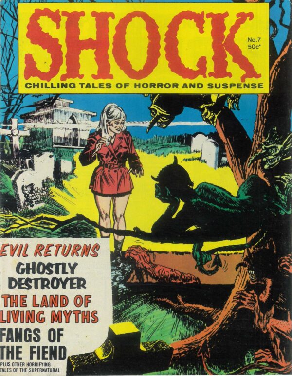 SHOCK: CHILLING TALES OF HORROR AND SUSPENSE (1976 #7: VF/NM