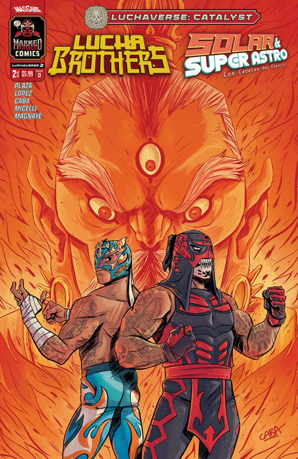 LUCHAVERSE: CATALYST #2 Javier Caba cover D