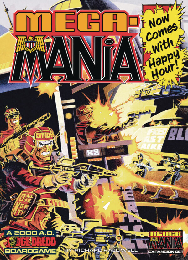 BLOCK MANIA BOARD GAME #2 Mega Mania expansion