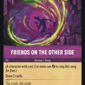 DISNEY LORCANA SINGLE CARDS: FIRST CHAPTER #126: Friends on the Other Side (Common Foil 64/204: NM) DISNEY LORCANA SINGLE CARDS: FIRST CHAPTER #126: Friends on the Other Side (Common Foil 64/204: NM)
