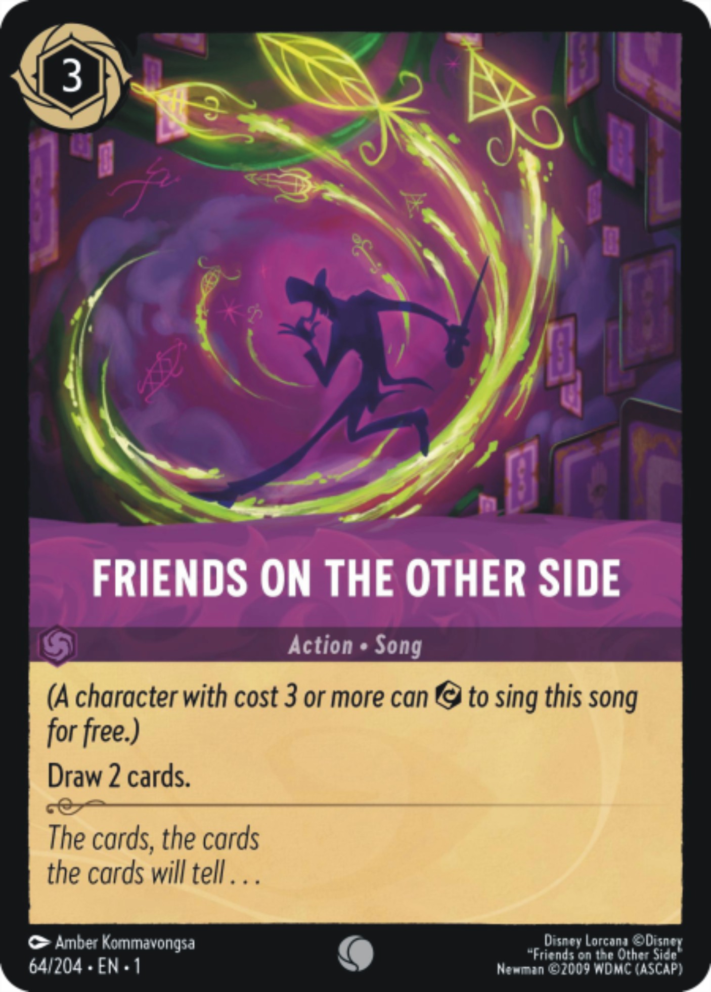 DISNEY LORCANA SINGLE CARDS: FIRST CHAPTER #126: Friends on the Other Side (Common Foil 64/204: NM) DISNEY LORCANA SINGLE CARDS: FIRST CHAPTER #126: Friends on the Other Side (Common Foil 64/204: NM)