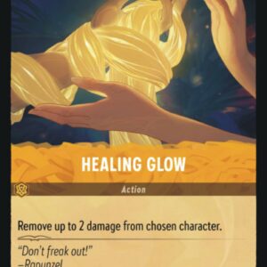 DISNEY LORCANA SINGLE CARDS: FIRST CHAPTER #164: Healing Glow (Common 28/204: NM)