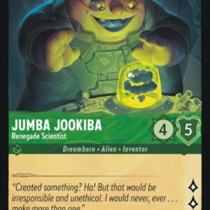 DISNEY LORCANA SINGLE CARDS: FIRST CHAPTER #192: Jumba Jookiba – Renegade Scientist (Uncommon 83/204: NM) DISNEY LORCANA SINGLE CARDS: FIRST CHAPTER #192: Jumba Jookiba – Renegade Scientist (Uncommon 83/204: NM)