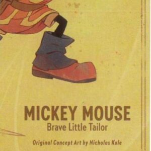 DISNEY LORCANA SINGLE CARDS: FIRST CHAPTER #259: Mickey Mouse – Brave Little Tailor Puzzl (Lower Right) NM