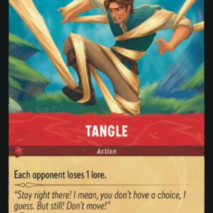 DISNEY LORCANA SINGLE CARDS: FIRST CHAPTER #384: Tangle (Common Foil 133/204: NM) DISNEY LORCANA SINGLE CARDS: FIRST CHAPTER #384: Tangle (Common Foil 133/204: NM)
