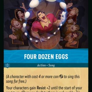DISNEY LORCANA SINGLE CARDS: RISE OF THE FLOODBORN #131: Four Dozen Eggs (Uncommon 163/204: NM)