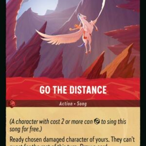DISNEY LORCANA SINGLE CARDS: RISE OF THE FLOODBORN #139: Go the Distance (Common 129/204: NM)