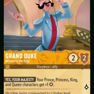DISNEY LORCANA SINGLE CARDS: RISE OF THE FLOODBORN #144: Grand Duke – Advisor to the King (Rare Foil 9/204: NM)