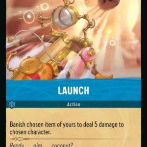 DISNEY LORCANA SINGLE CARDS: RISE OF THE FLOODBORN #201: Launch (Uncommon 164/204: NM)