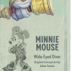 DISNEY LORCANA SINGLE CARDS: RISE OF THE FLOODBORN #247: Minnie Mouse – Wide-Eyed Diver Puzzle (Bottom Right) (None :
