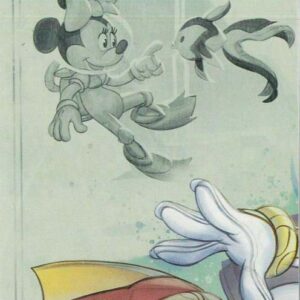 DISNEY LORCANA SINGLE CARDS: RISE OF THE FLOODBORN #249: Minnie Mouse – Wide-Eyed Diver Puzzle (Top Left) (None : NM)
