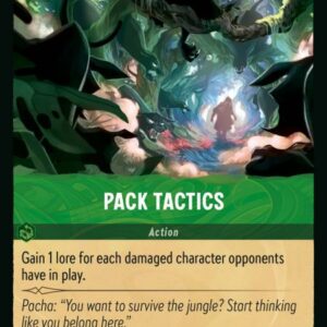 DISNEY LORCANA SINGLE CARDS: RISE OF THE FLOODBORN #284: Pack Tactics (Rare 100/204: NM)