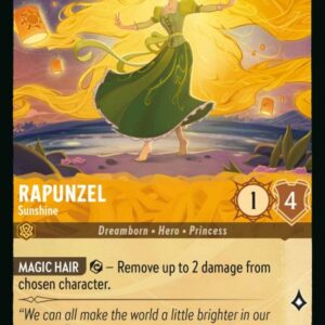 DISNEY LORCANA SINGLE CARDS: RISE OF THE FLOODBORN #331: Rapunzel – Sunshine (Common 20/204: NM)