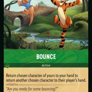 DISNEY LORCANA SINGLE CARDS: RISE OF THE FLOODBORN #42: Bounce (Uncommon 97/204: NM)