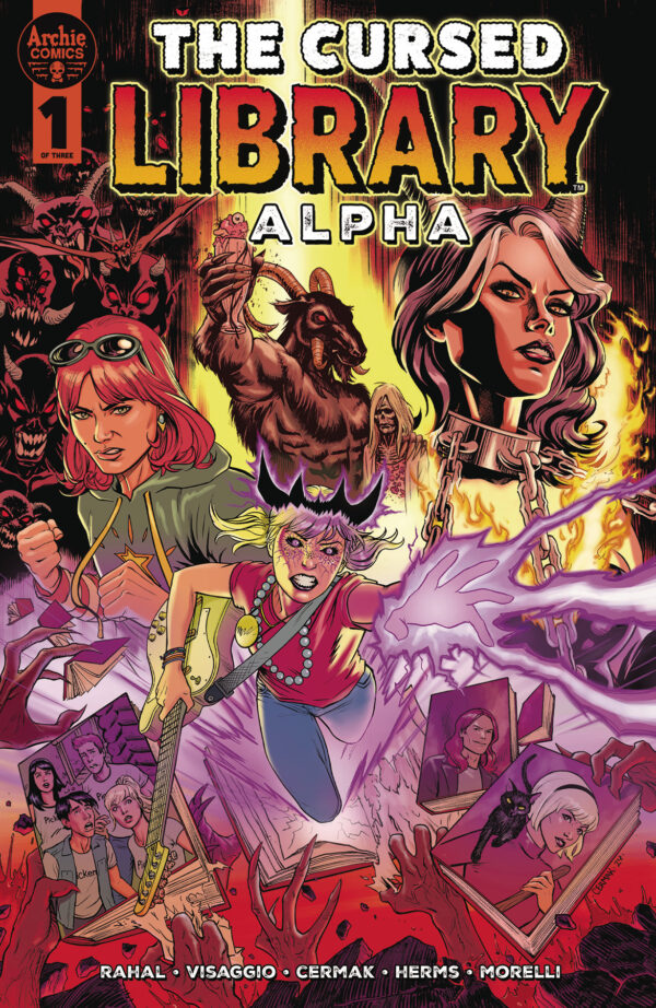 CURSED LIBRARY #1: Alpha #1 (Craig Cermak cover A)