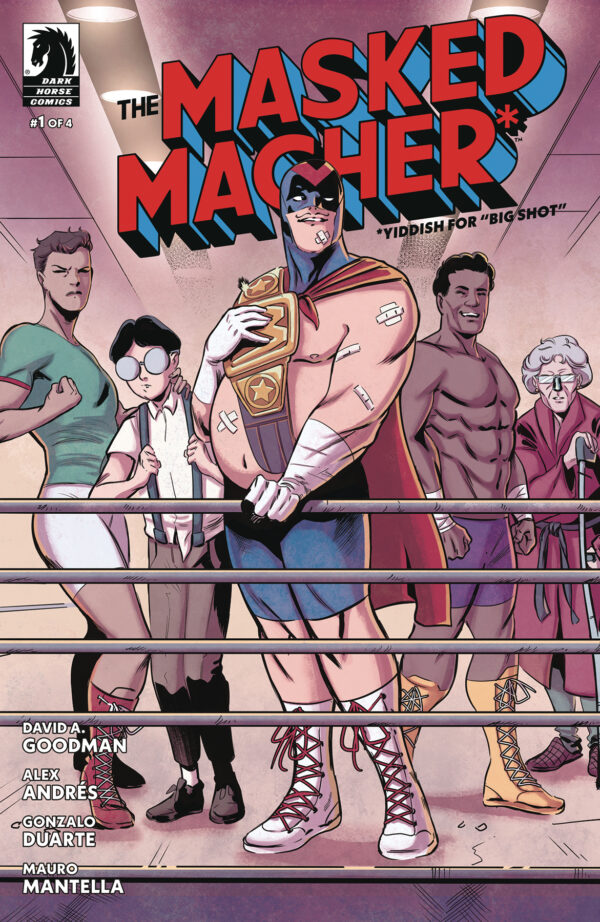 MASKED MACHER #1 Alex Andres cover A