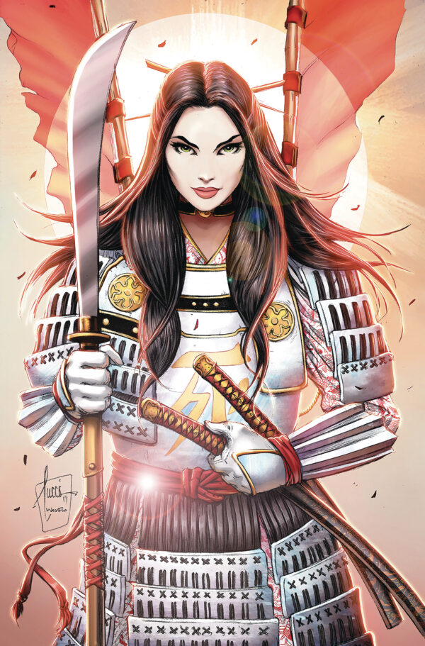 SHI: RETURN OF THE WARRIOR #1 Billy Tucci Pearl Special edition cover C