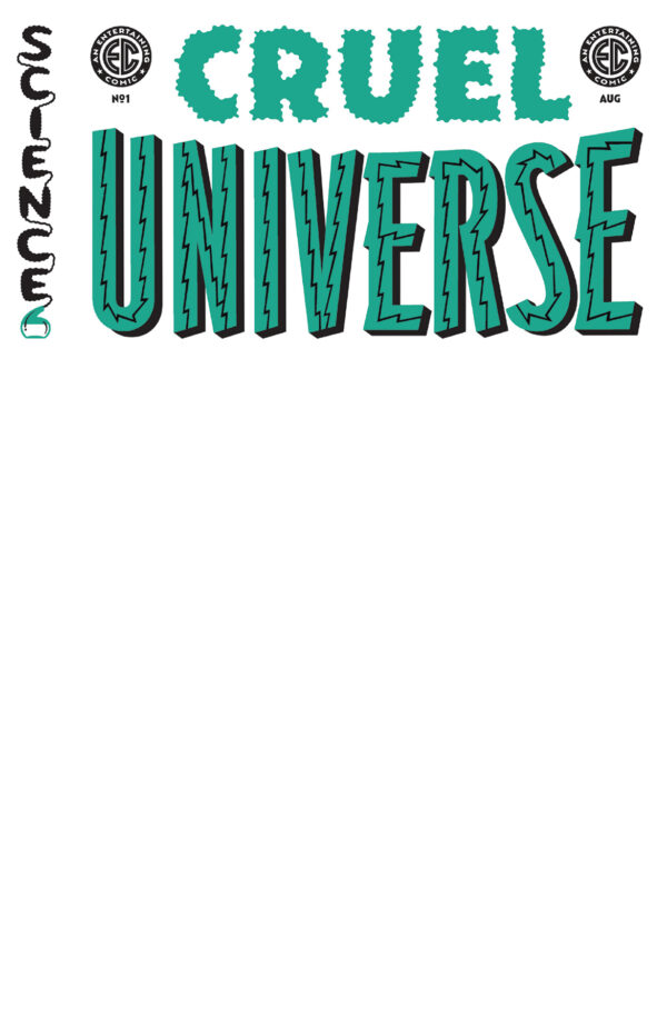 CRUEL UNIVERSE #1 Blank Sketch cover E