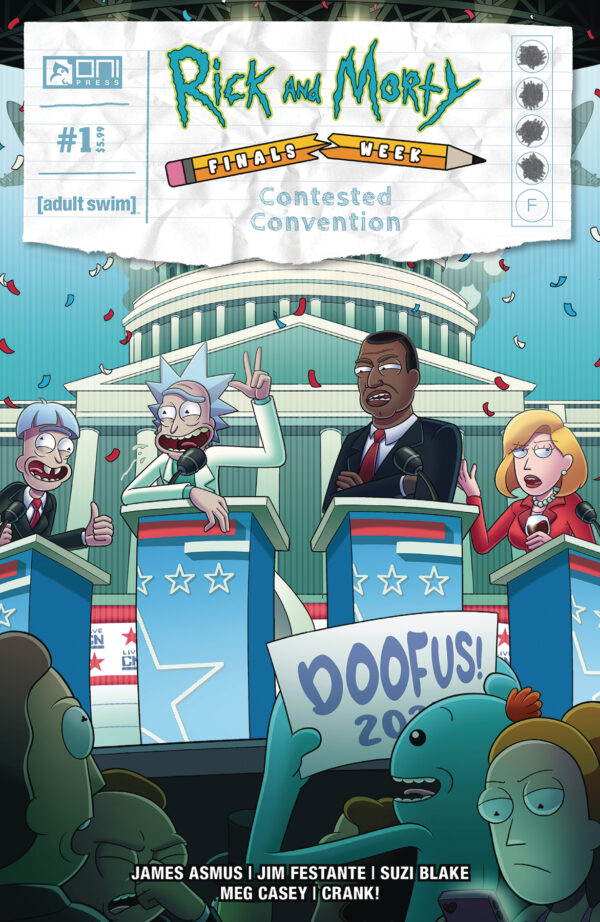 RICK AND MORTY: FINALS WEEK CONTESTED CONVENTION C Suzi Blake cover A