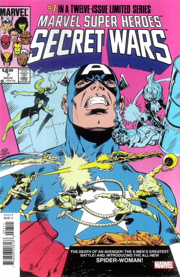 MARVEL SUPER HEROES: SECRET WARS #7: 2024 Facsimile edition (Bob Layton cover A)