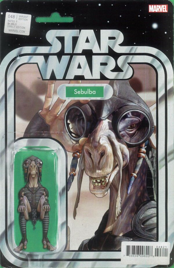 STAR WARS (2019-2024 SERIES) #48: John Tyler Christopher Action Figure cover B