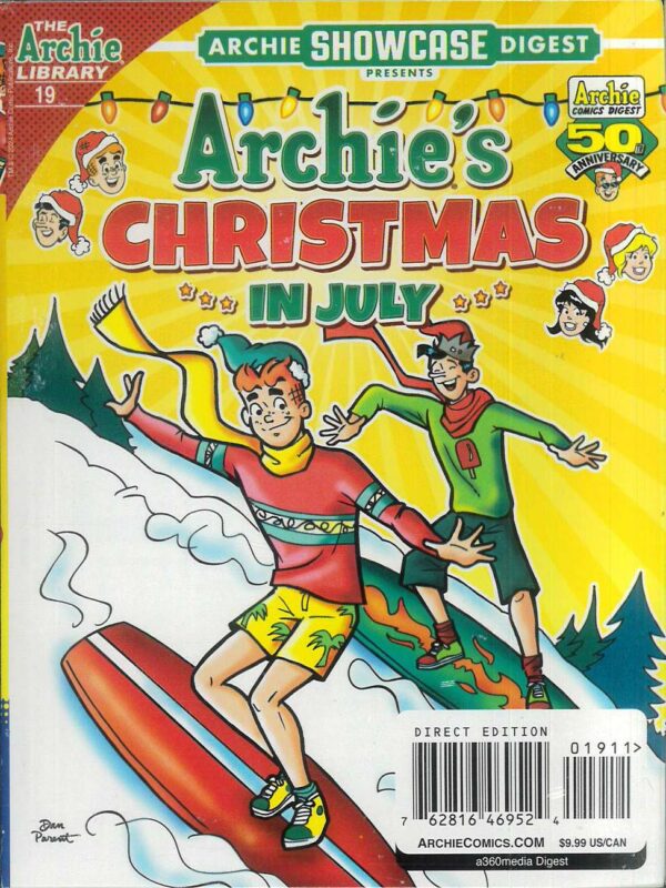 ARCHIE SHOWCASE DIGEST #19: Christmas in July (Dan Parent cover A)