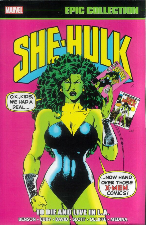 SHE-HULK EPIC COLLECTION TP #6: To Die and Live in L.A. (1989 #51-60)