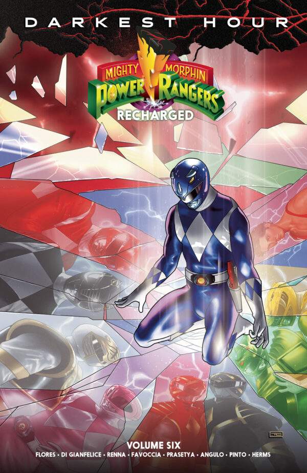 MIGHTY MORPHIN POWER RANGERS RECHARGED TP #6 #119-122