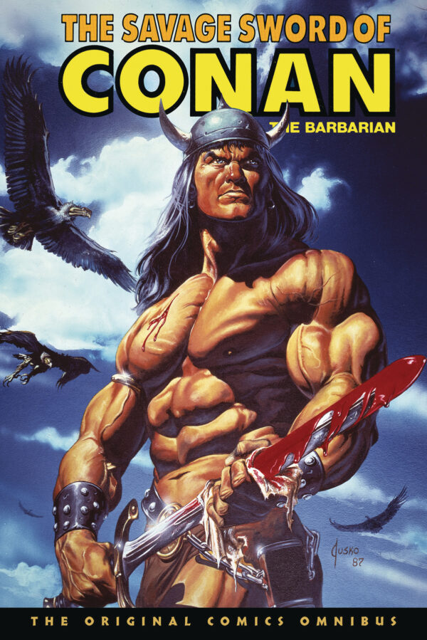 SAVAGE SWORD OF CONAN ORIGINAL COMICS OMNIBUS (HC) #10 Joe Jusko cover (#133-145)