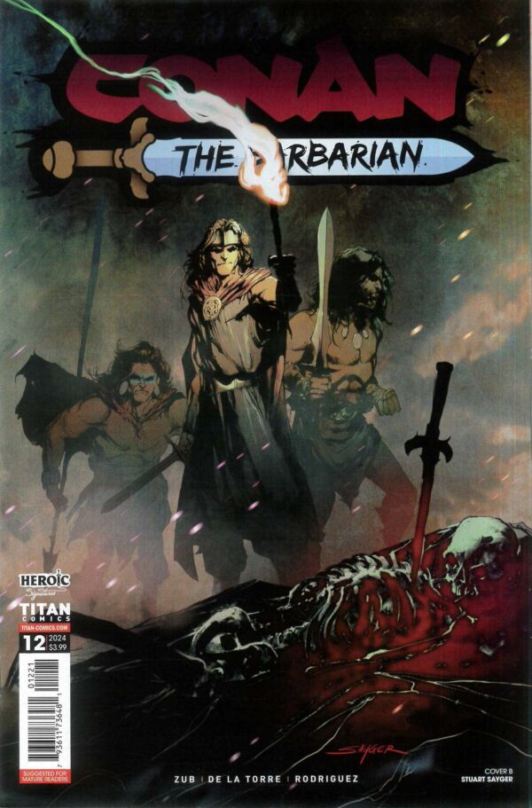 CONAN THE BARBARIAN (2023 SERIES) #12: Stuart Sayger cover B